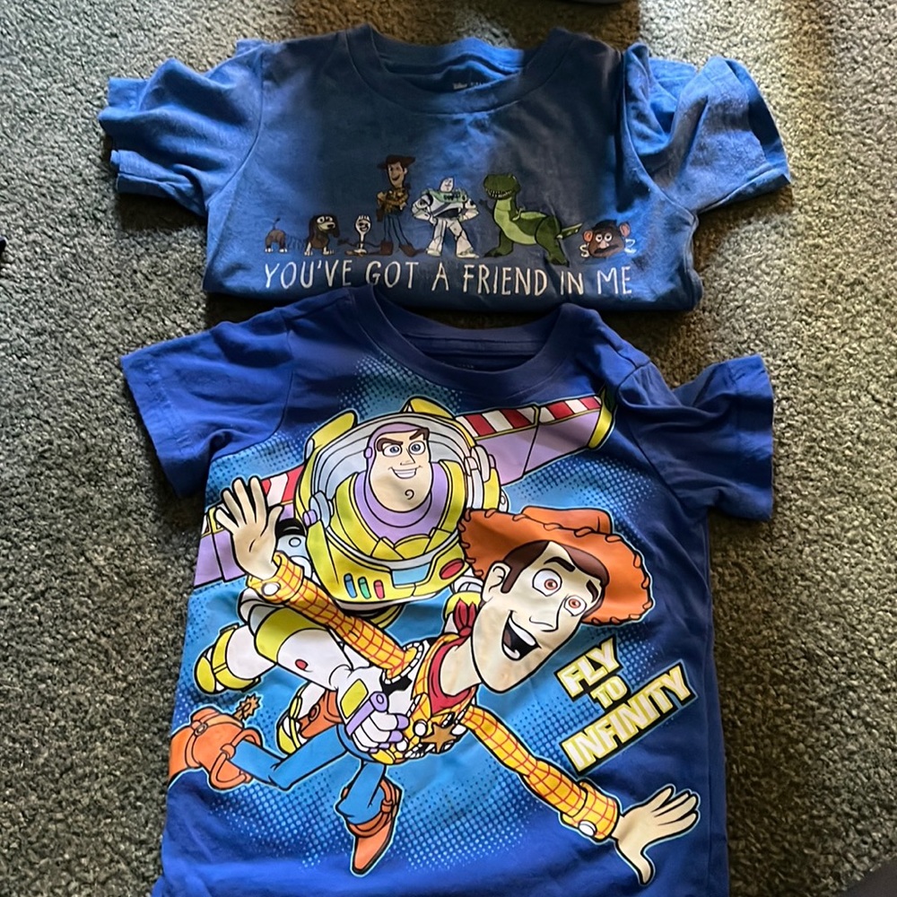 2 Toy Story shirts